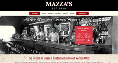 Desktop Screenshot of mazzas.com